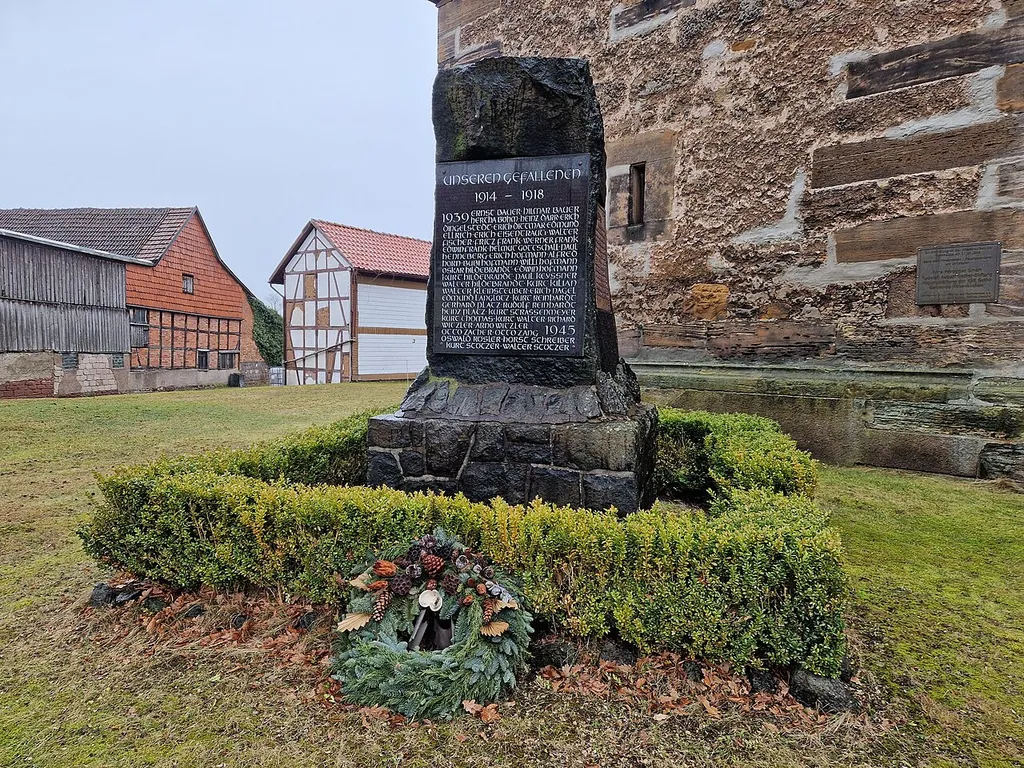 Kriegerdenkmal in Hohenkirchen, Thüringen