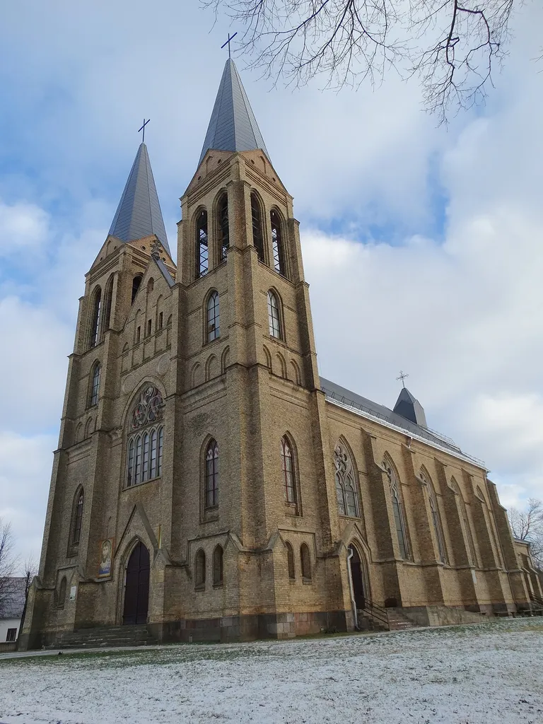 Catholic church, Naujamiestis, Panevėžys District, Lithuania