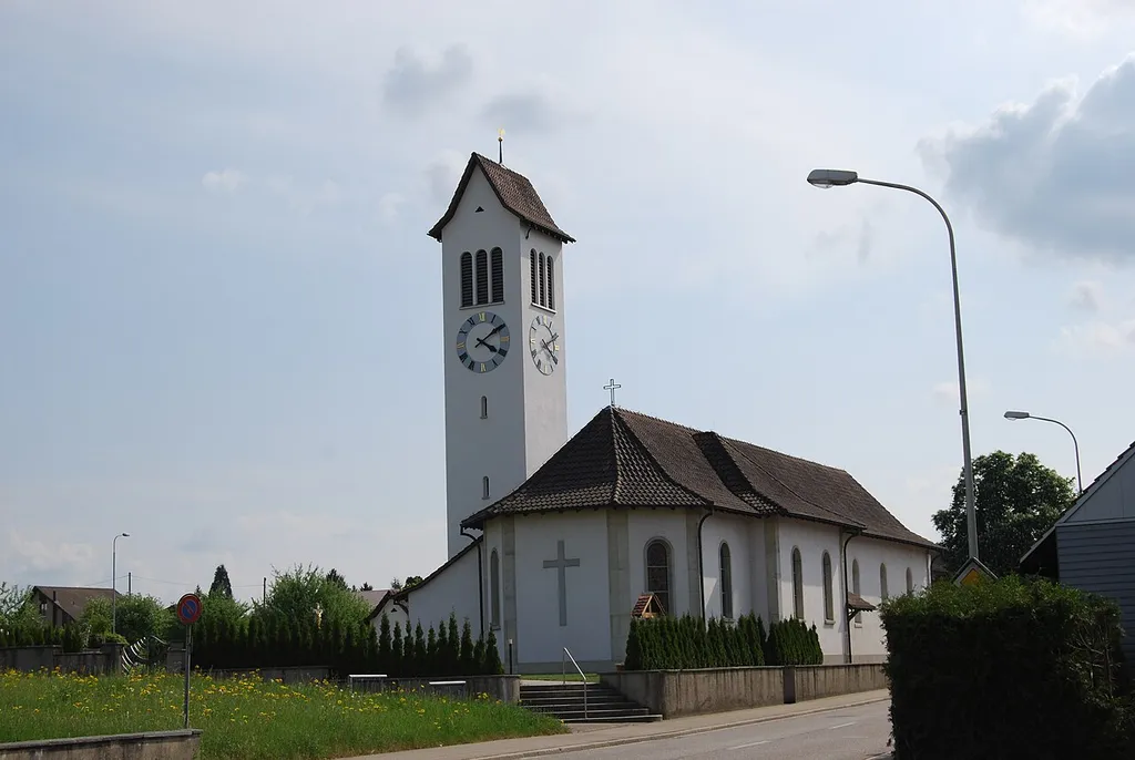 Church of Gunzgen, canton of Solothurn, Switzerland