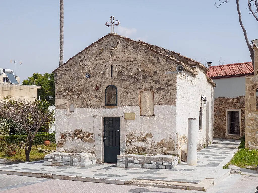 The church of Saint Charalampos in Keratea, Attica.