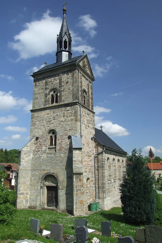 Kirche Lichstedt ein Ortsteil von Rudolstadt