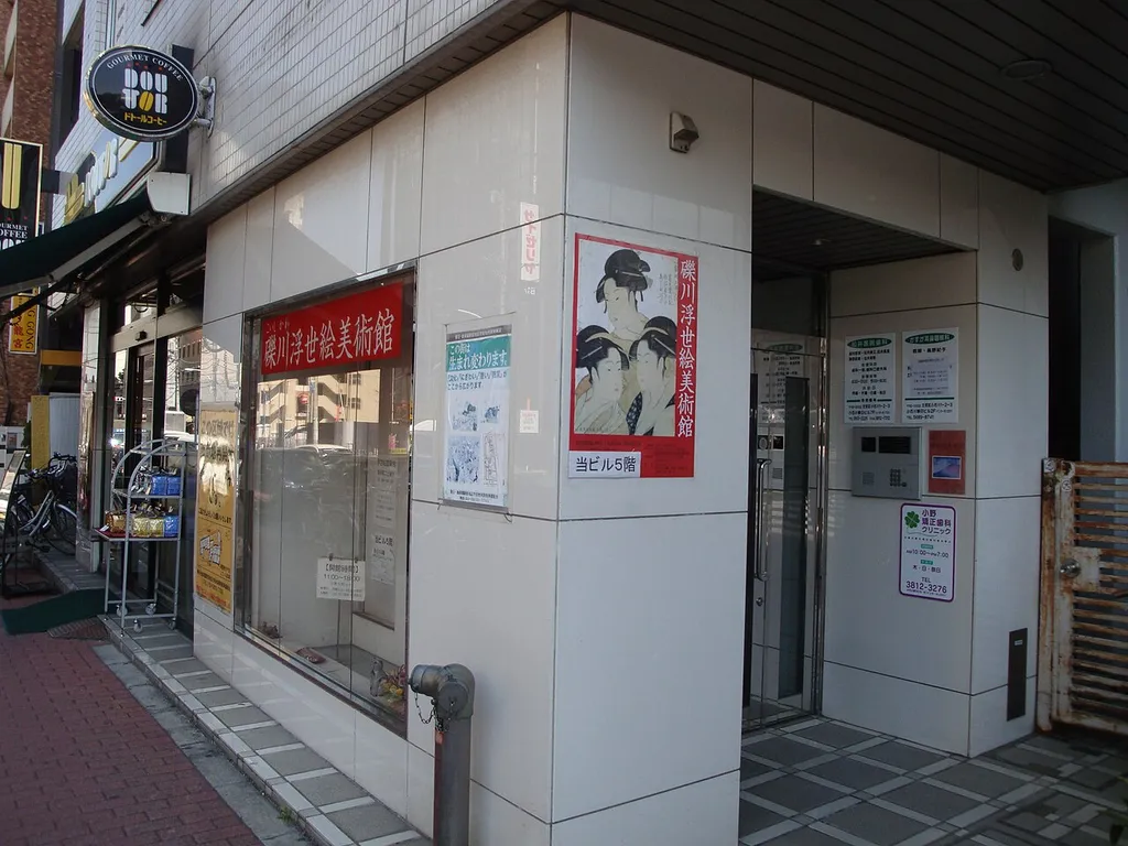 Entrance to the Koishikawa Ukiyo-e Art Museum