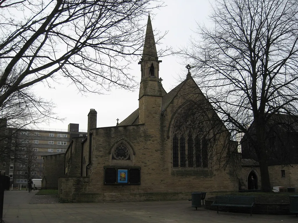 St Paul's Church with Christ, Broadwalk, Salford The Parish church of St Paul the Apostle, Paddington, with its attached rooms, house and garden, serves the parish of St Paul with Christ Church, which stretches from Oldfield Road to Salford's Shopping City. The church was built in 1856 and consecrated in that year by the first Bishop of Manchester. It was designed by Edwin Hugh Shellard in the Gothic style, The church, the parish rooms, the garden wall and gates were listed in 2003.http://www.achurchnearyou.com/stpauls-salford/