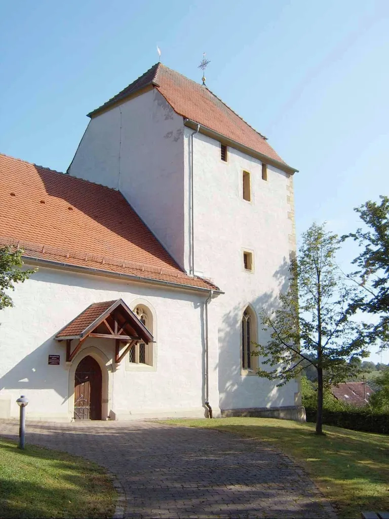 Angeltürn (Church-Castle); District of Main-Tauber; Federal State of Baden-Württemberg; Germany Build in the 14th century; later changes; of special interest: massive church-tower with loopholes (chorus in the basement)