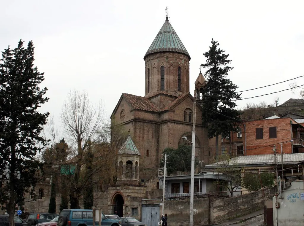 St Nicholas church in Ortachala, 1855. Tbilisi