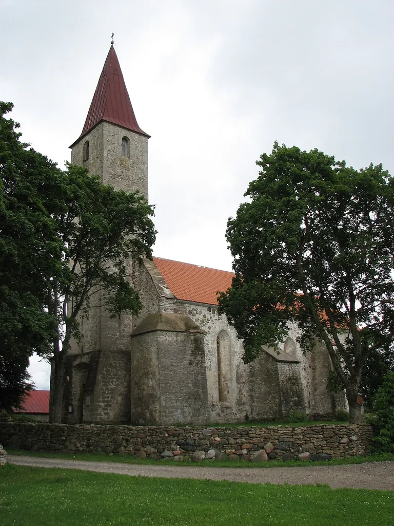 Saint church in Pihtla, Saaremaa, Estonia