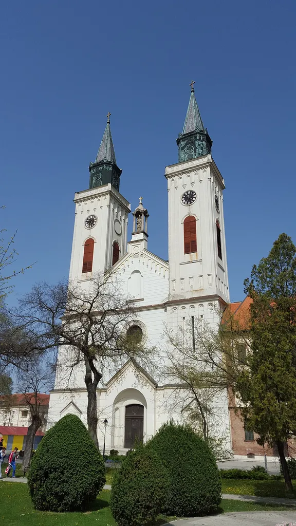 Catholic church and monastery in Sombor