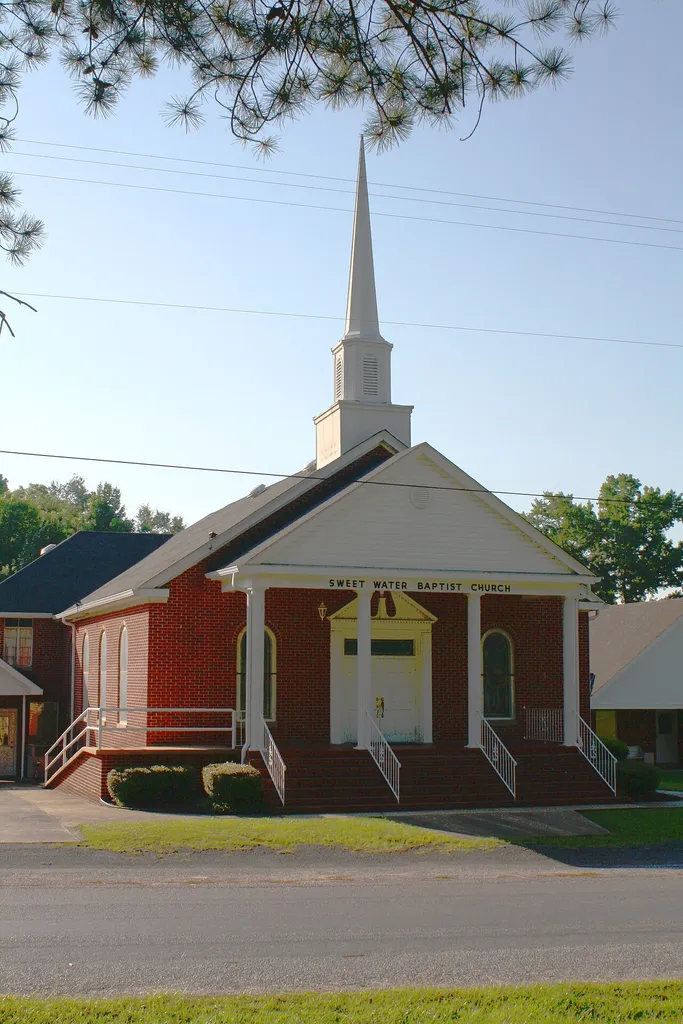 Sweet Water Baptist Church in Sweet Water, Alabama.