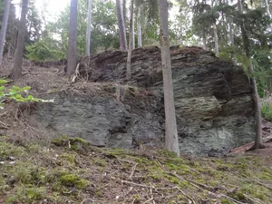 Felsrippen der Maibacher Schweiz am Weilenhaintal