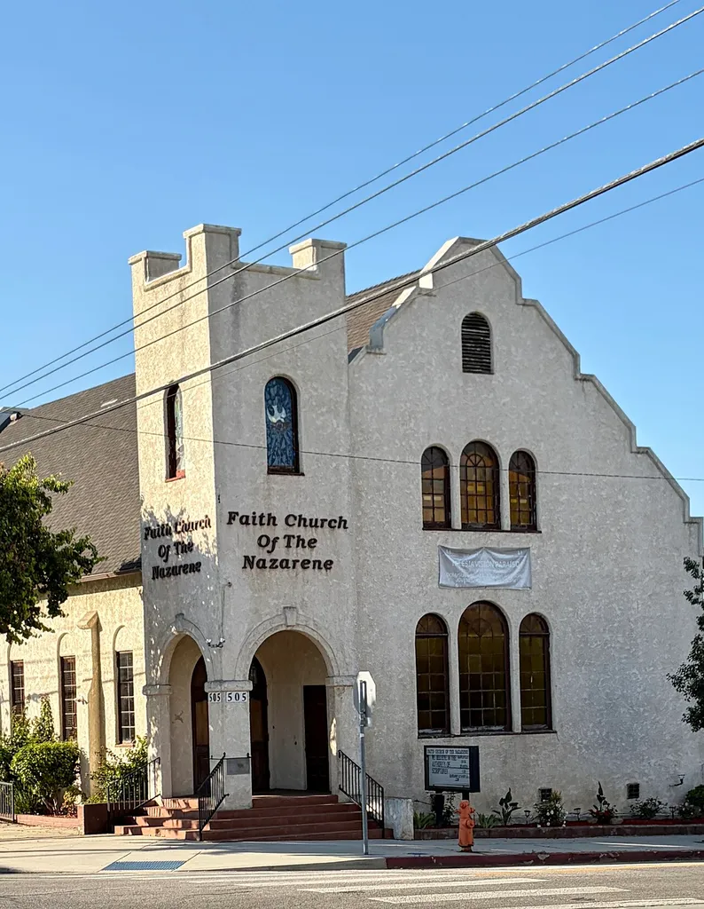 Faith Church Of The Nazarene, Burbank, California.
