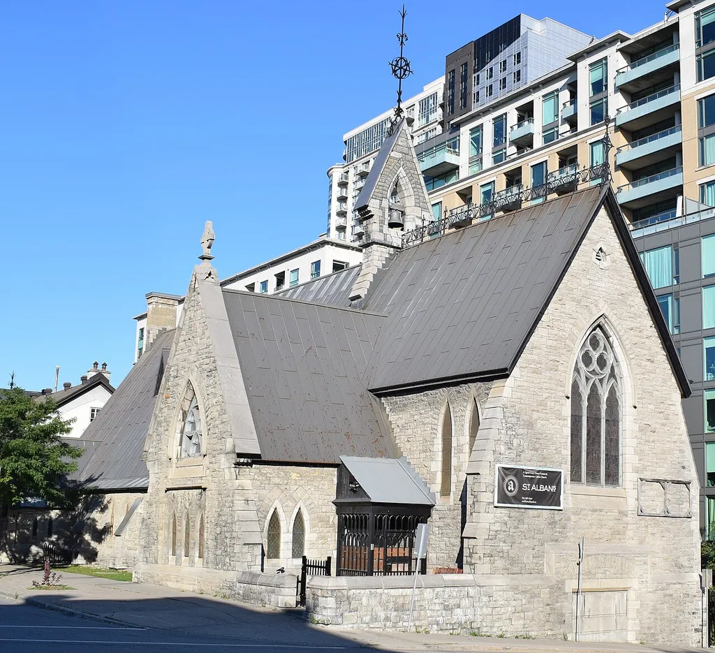 St Albans Church, on 454 King Edward Ave, in Ottawa, Ontario