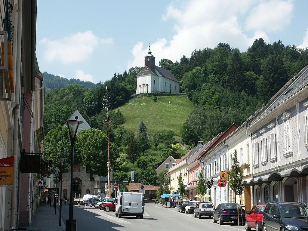 "Außenansicht der Josefikirche in Schwanberg" This media shows the protected monument with ObjektID 3517 in Austria. (Commons, de, Wikidata)