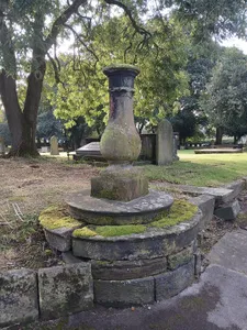 Sundial 8 metres south of south porch of Church of St Helen
