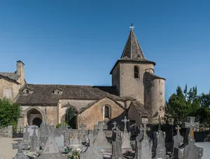 Saint George Church in Saint-Georges-de-Lévéjac