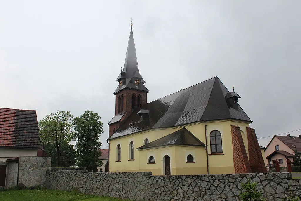 Church in Wojnowice, Wrocław County