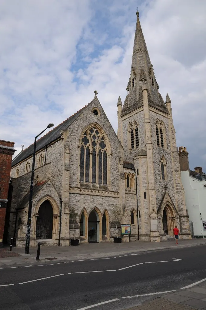 United Reformed Church on Fisherton Street, Salisbury, UK.
