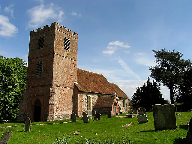 Church of England parish church of St Mary, Hamstead Marshall, Berkshire, seen from the southwest
