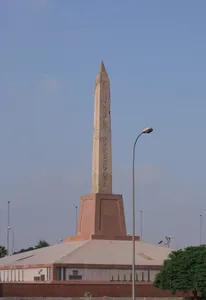 Cairo Airport obelisk
