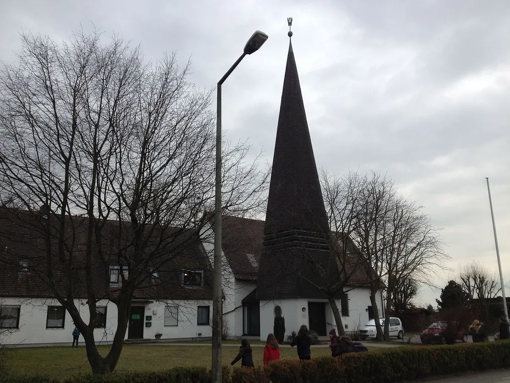 Kirche in Almoshof, Stadt Nürnberg, Bayern, Deutschland