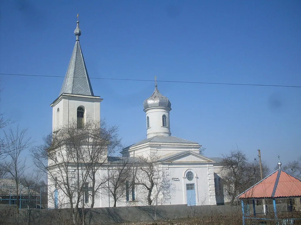 Успенската църква в с.Задунаевка Арцизски р-н, Одеска област, Украйна. Построена през 1872г
