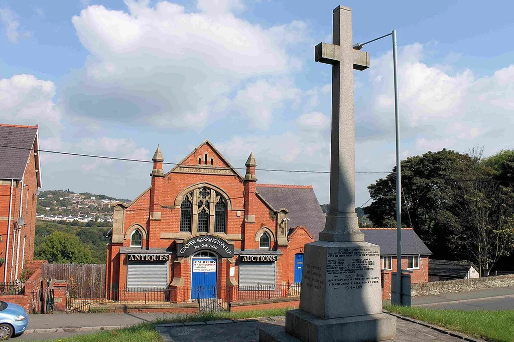 St David's Church, Froncysyllte, Wrexham. Grde II Listed.