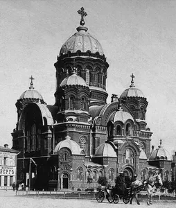 Nikolaevsky Cathedral in Kharkiv