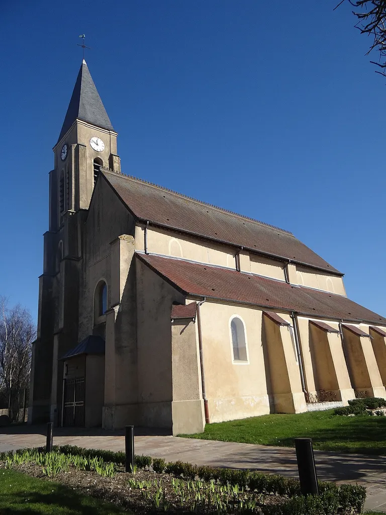 Church of Saint Médard, Saint-Mard, Seine-et-Marne, France.