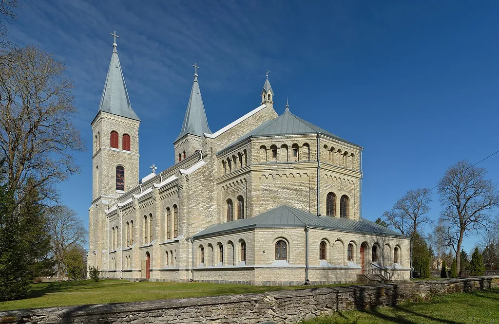 Rapla St Mary Magdalene Church, built in 1899-1901