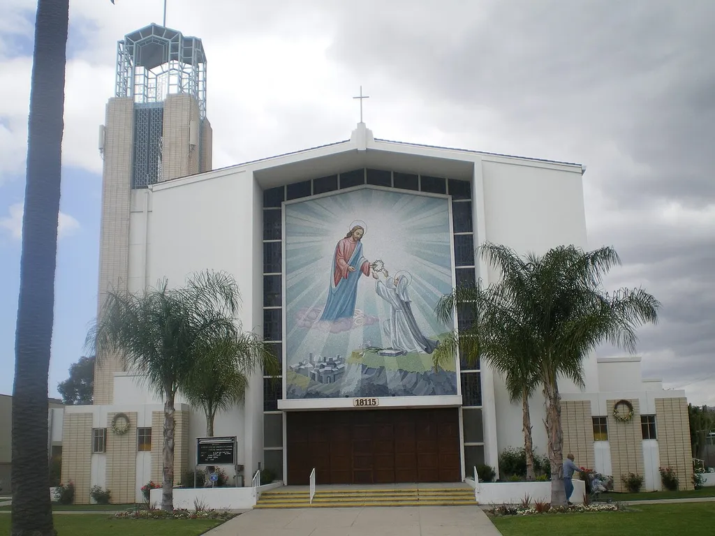 St. Catherine of Siena Catholic Church — on Sherman Way in Reseda, in the western San Fernando Valley, Los Angeles, California.