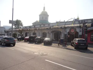 Stores of Illinska Church in Kyiv