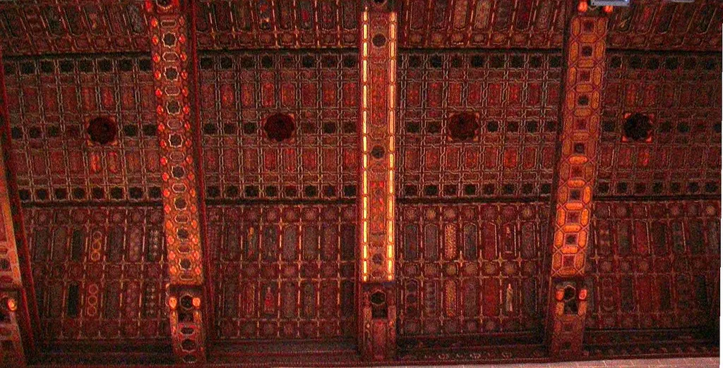 Mudéjar ceiling of Teruel Cathedral