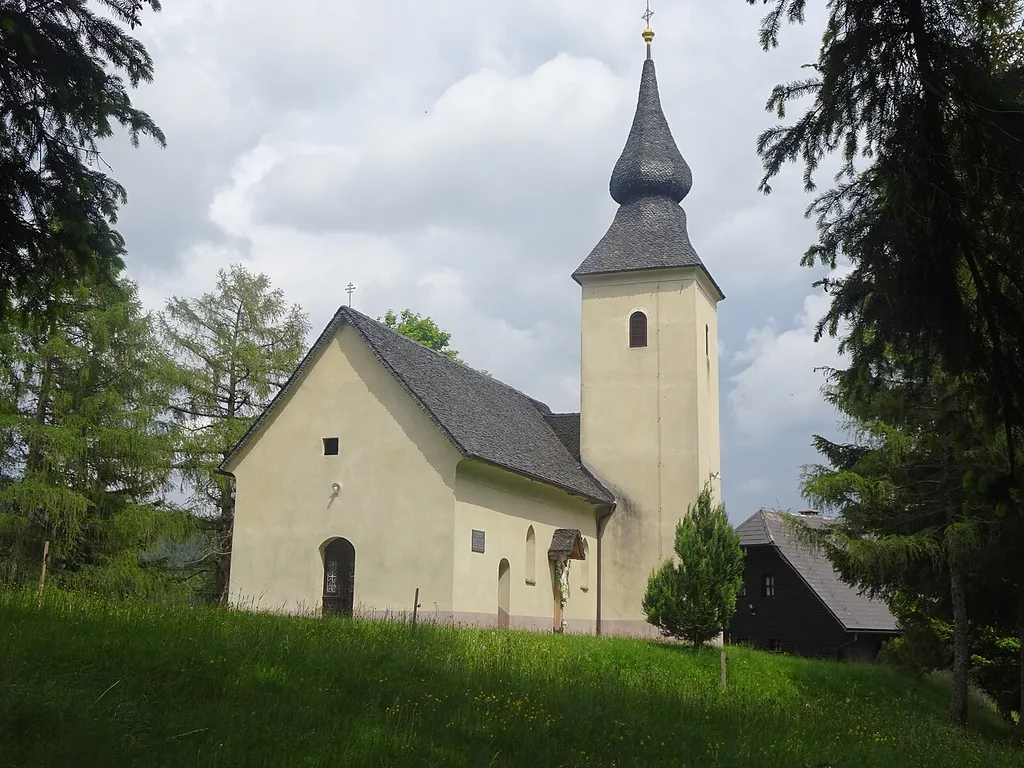 st. Jakob church at Resnik, Slovenia