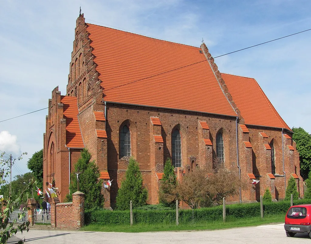 Gębice, kościół par. p.w. św. Mateusza, XV/XVI