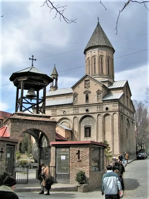 The Norashen Armenian Church in Tbilisi, Georgia.