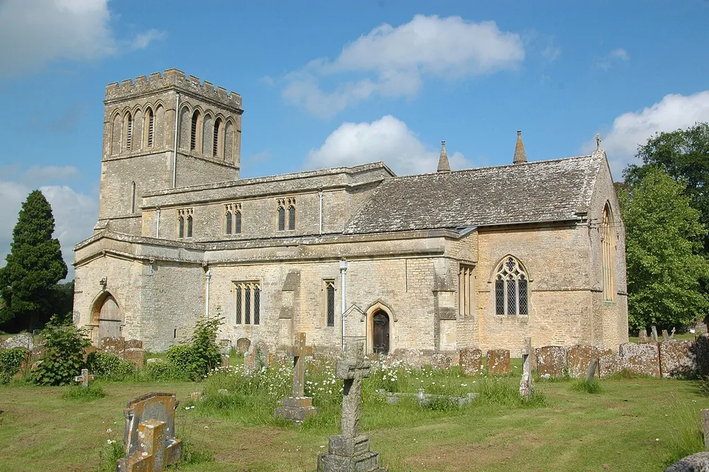 Church of England parish church of All Saints, Middleton Stoney, Oxfordshire: view from the southeast