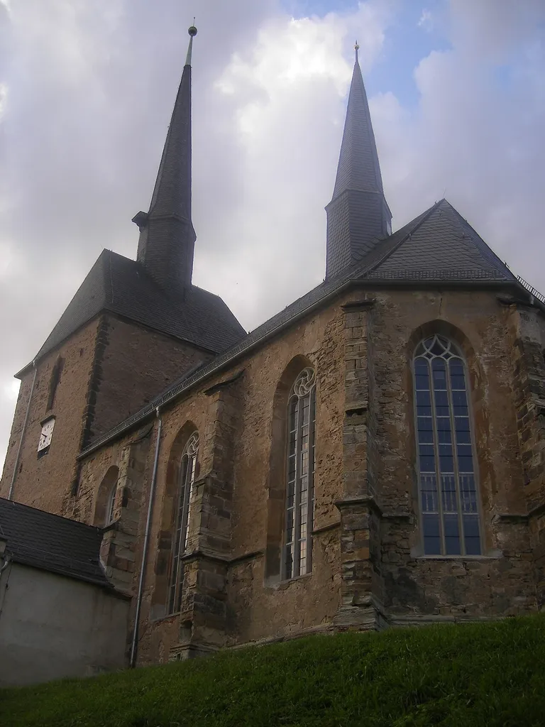 Church in Tegkwitz near Altenburg/Thuringia