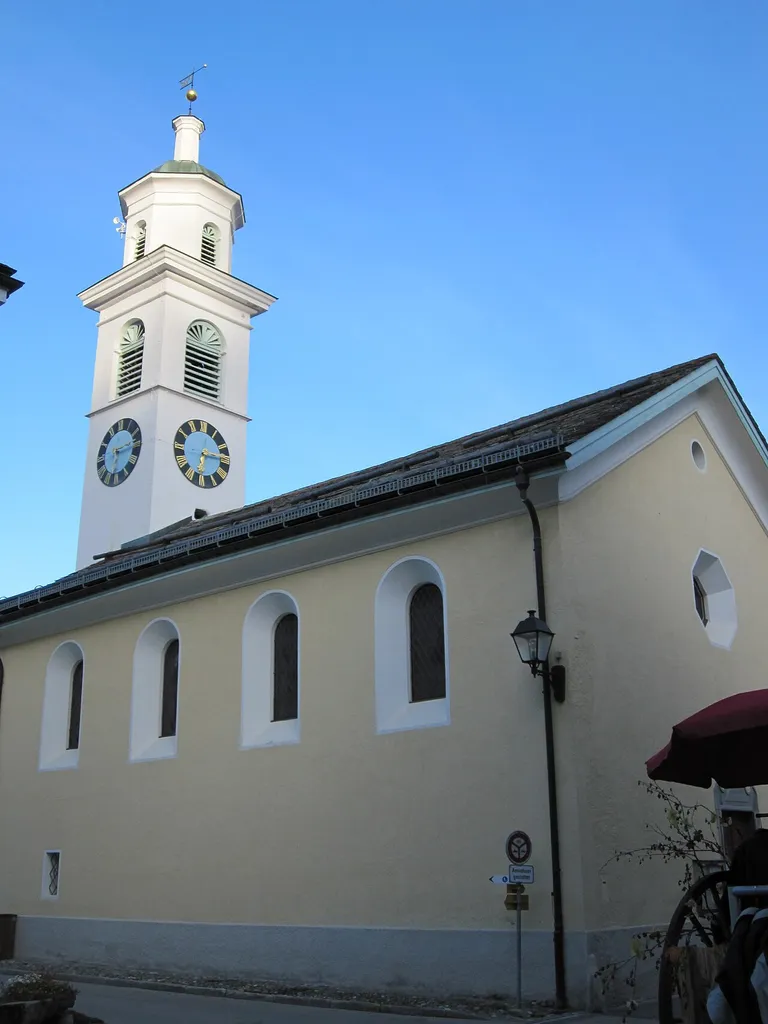 reformierte Kirche Sils Maria (Oberengadin, Kanton Graubünden)