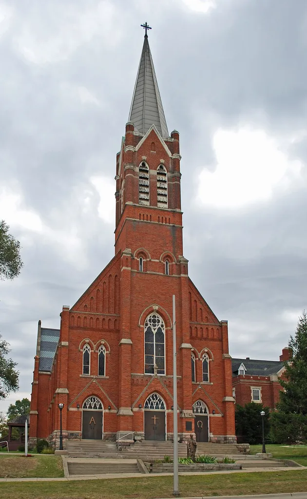 St Vincent DePaul Catholic Church Pontiac MI. On the National Register of Historic Places].