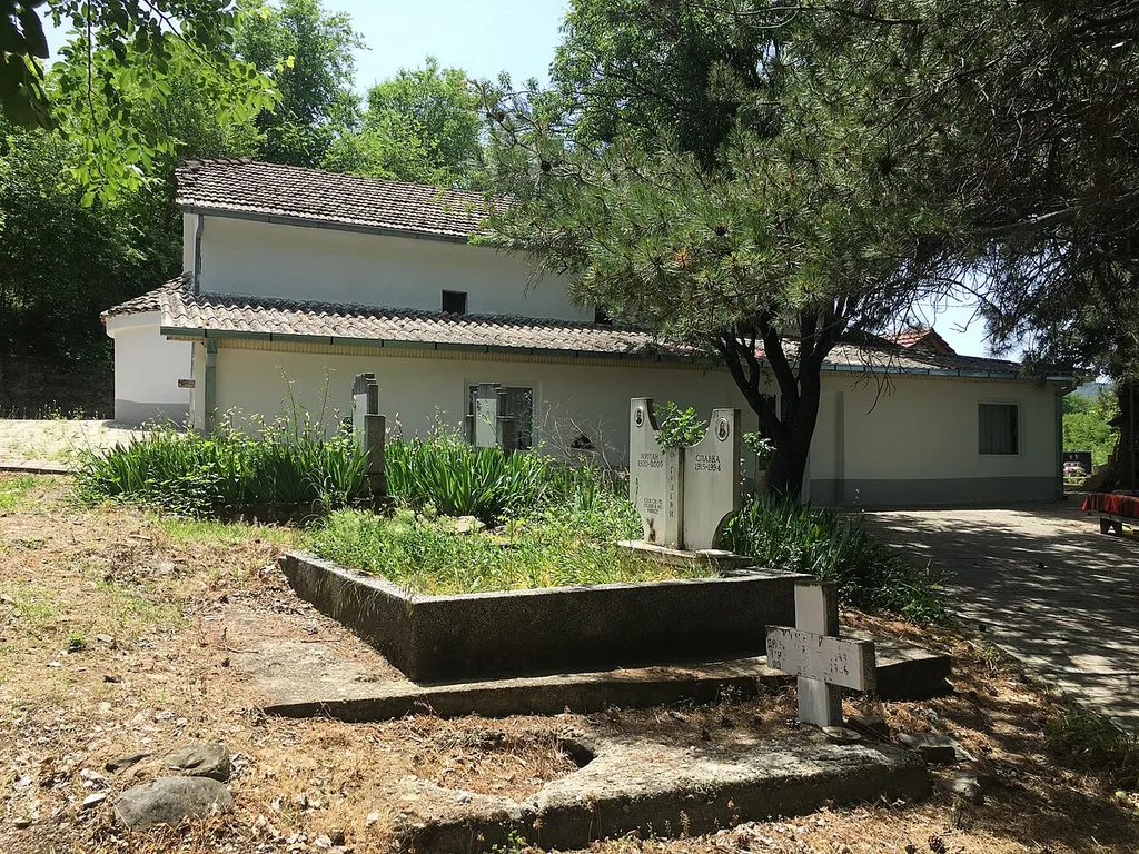 St. Athanasius Church's yard in the village of Čiflik