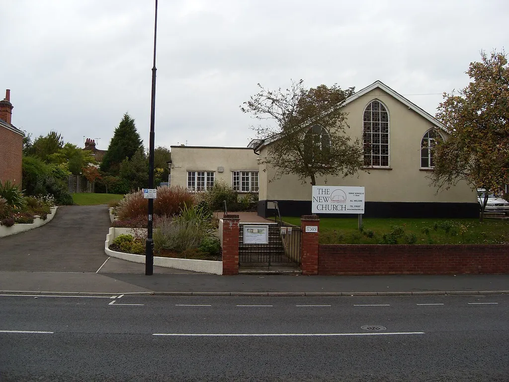 Colchester New Church, 175-181 Maldon Road, Colchester, UK. This building was dedicated in 1924.
