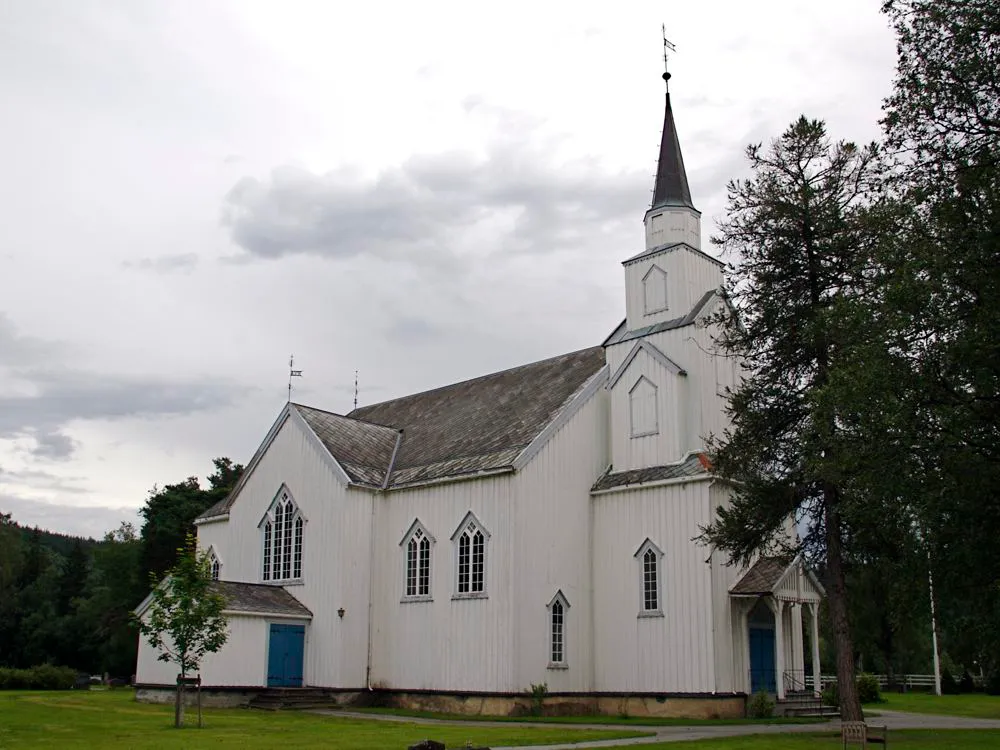 Moe Kirke at Svorkmo in Sør-Trøndelag, Norway