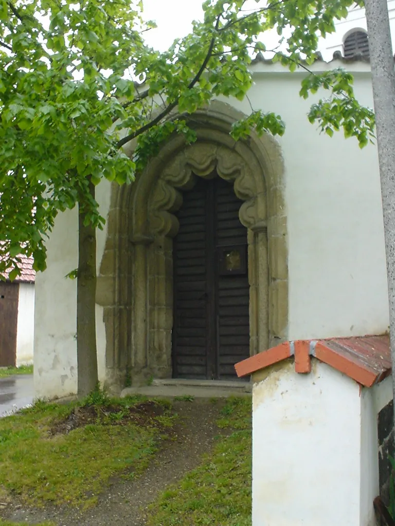 Kloster Nepomuk, romanisch-gotisches Portal