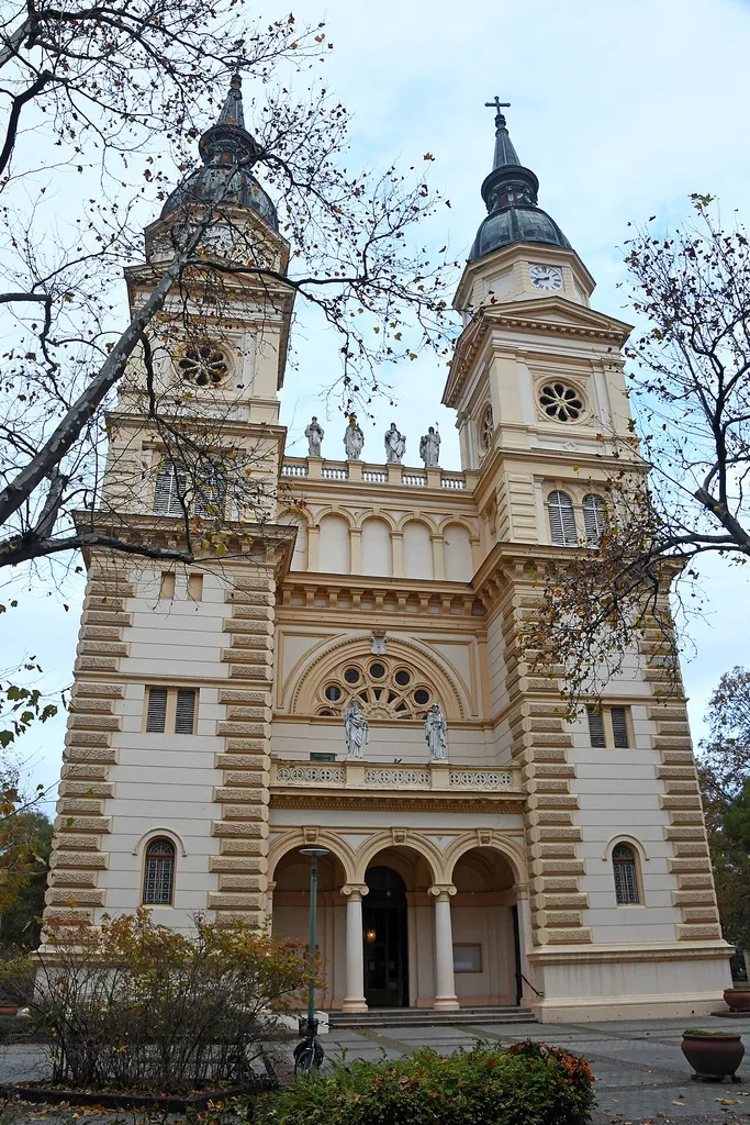 The new Roman Catholic church of Kiskunfélegyháza, Hungary
