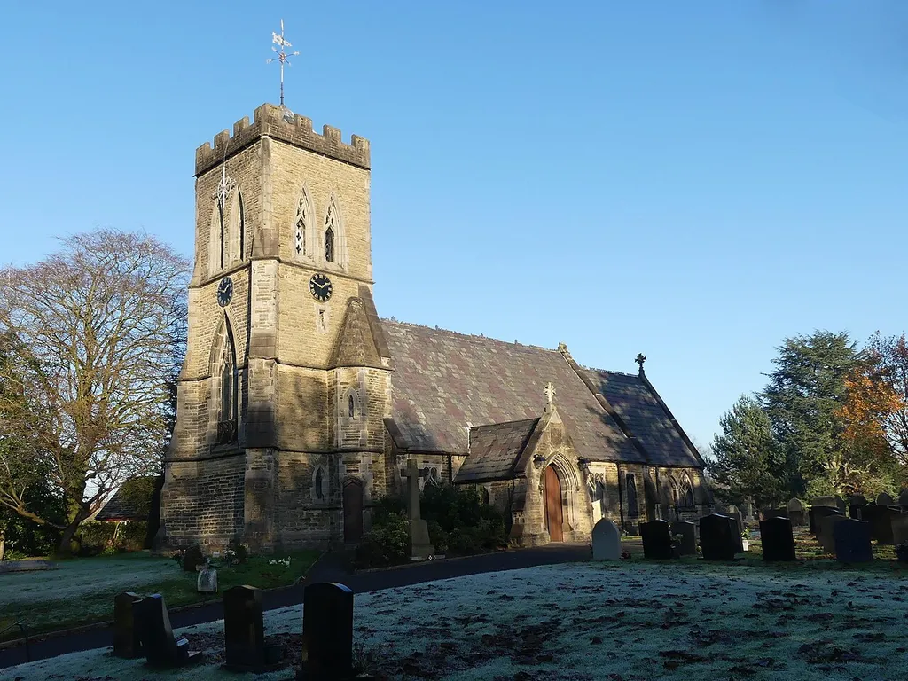 Christ Church: Grade II listed church in Eaton, Cheshire East. .mw-parser-output .messagebox{margin:4px 0;width:auto;border-collapse:collapse;border:2px solid var(--border-color-progressive,#6485d1);background-color:var(--background-color-neutral-subtle,#fbfcff);color:var(--color-base,#202122);box-sizing:border-box;border-inline-start-width:8px}.mw-parser-output .messagebox.mbox-small{font-size:88%;line-height:1.25em}.mw-parser-output .mbox-warning,.mw-parser-output .mbox-speedy{border:2px solid var(--border-color-error,#b22222);background:var(--background-color-error-subtle,#ffdbdb);border-inline-start-width:8px}.mw-parser-output .mbox-serious,.mw-parser-output .mbox-delete,.mw-parser-output .mbox-stop{border:2px solid var(--border-color-error,#b22222);border-inline-start-width:8px}.mw-parser-output .mbox-issue,.mw-parser-output .mbox-content{border:2px solid #f28500;background:var(--background-color-warning-subtle,#ffe);border-inline-start-width:8px}.mw-parser-output .mbox-query,.mw-parser-output .mbox-style{border:2px solid #f4c430;background:var(--background-color-warning-subtle,#ffe);border-inline-start-width:8px}.mw-parser-output .mbox-shit{border:2px solid #960;border-inline-start-width:8px}.mw-parser-output .mbox-license{border:2px solid #88a;border-inline-start-width:initial}.mw-parser-output .mbox-legal{border:2px solid var(--border-color-notice,#666);background:var(--background-color-base,#fff);border-inline-start-width:8px}.mw-parser-output .mbox-honor{border:2px solid #ca3;background:var(--background-color-warning-subtle,#fcf4db);border-inline-start-width:8px}.mw-parser-output .mbox-growth{border:2px solid #8d4;background:var(--background-color-success-subtle,#d5fdf4);border-inline-start-width:8px}.mw-parser-output .mbox-move{border:2px solid #93c;border-inline-start-width:8px}.mw-parser-output .mbox-protection,.mw-parser-output .mbox-message{border:2px solid var(--border-color-base,#aaa);border-inline-start-width:8px}.mw-parser-output .messagebox .mbox
