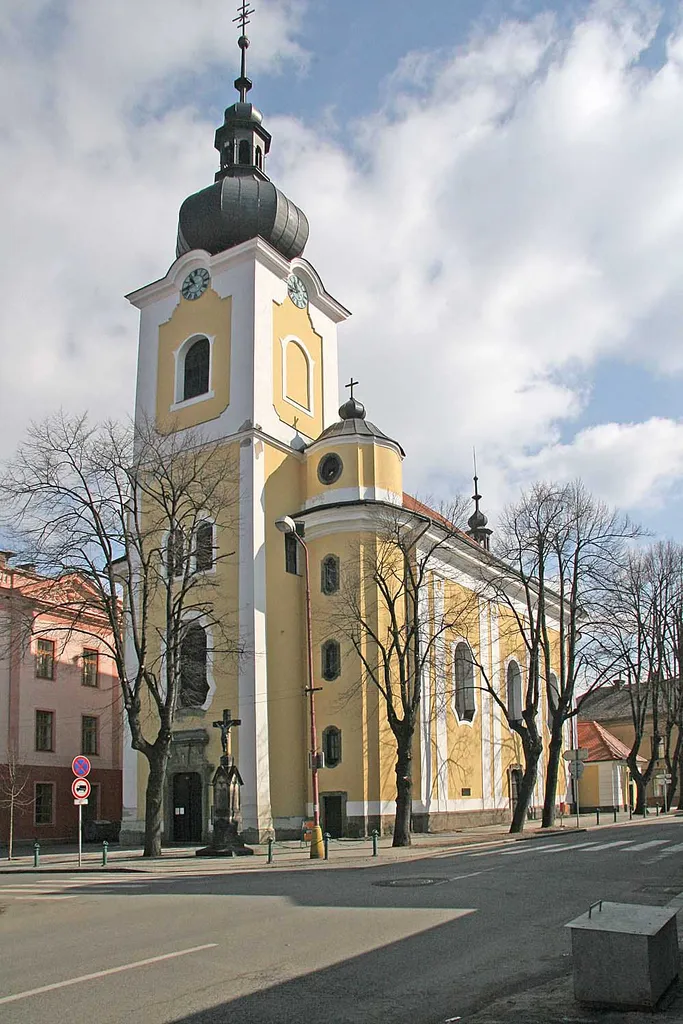 Třebechovice pod Orebem, kostel Sv. Ondřeje, district Hradec Králové, Czech Republic autor: Prazak date: 23. 3. 2006