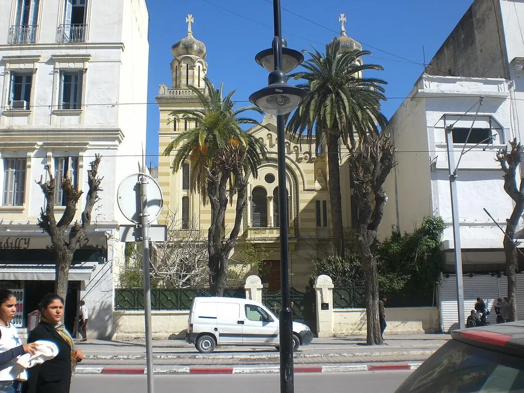 The orthodox church in Tunis