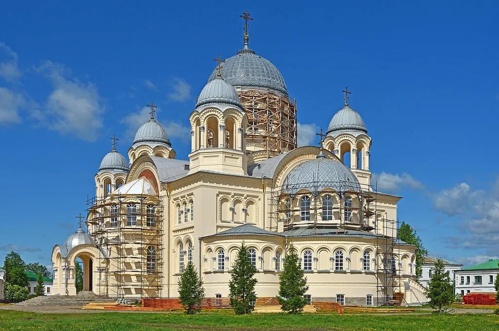 Exaltation of the Cross cathedral, St. Nicholas monastery, Verkhoturye, Sverdlovsk oblast, Russia