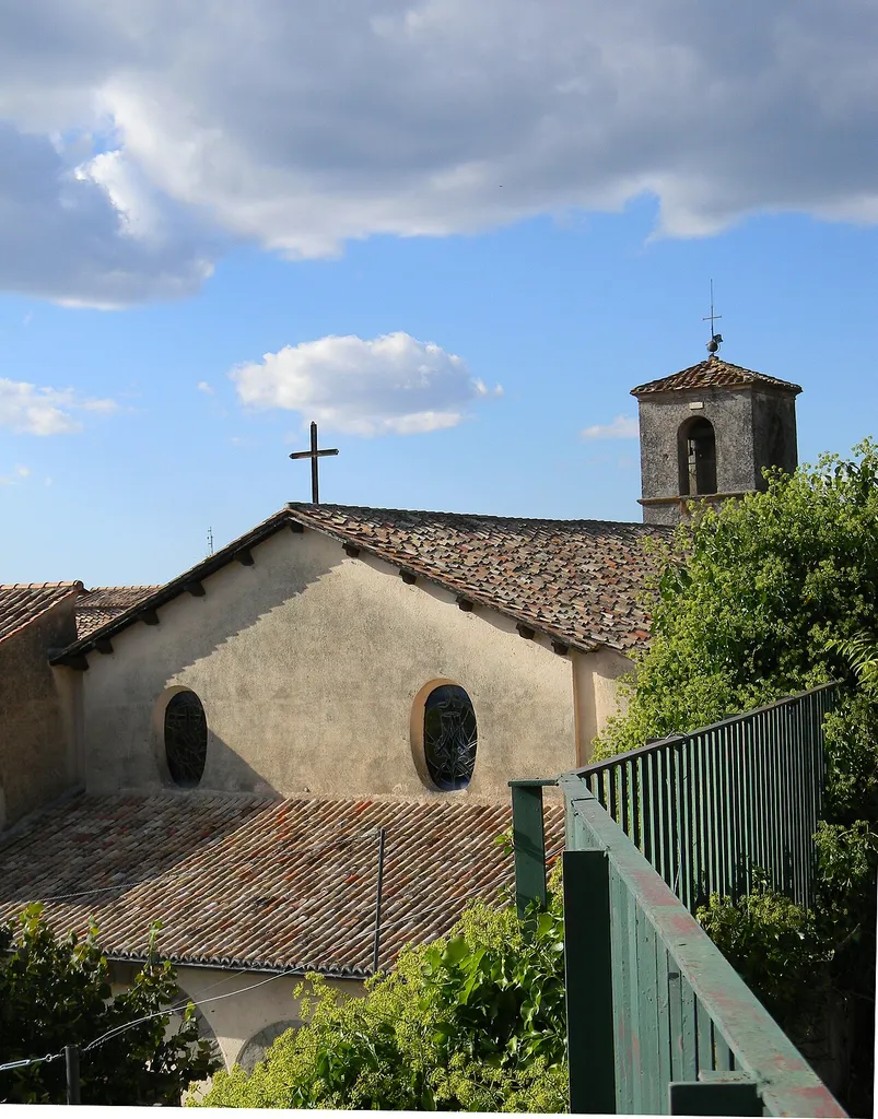 vista della chiesa da parco degli Scacciati