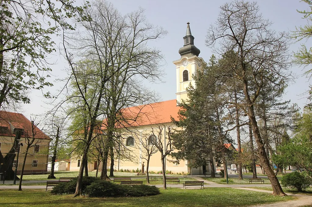 Kirche in Petrinja (Kroatien)