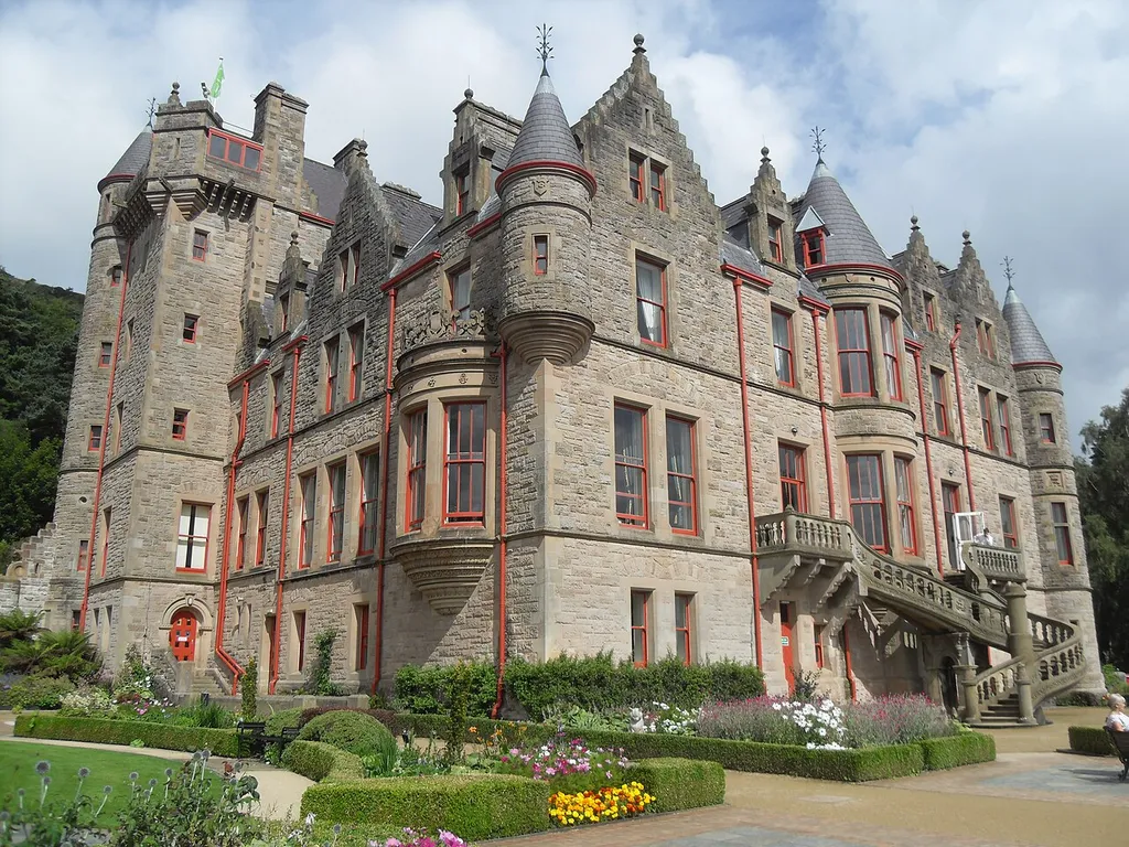 Close view of Belfast Castle taken August 2011